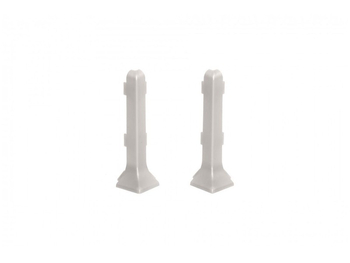 Narożnik zewnętrzny listwy podłogowej Creativa LP59 platynowy EC43S - 2 szt