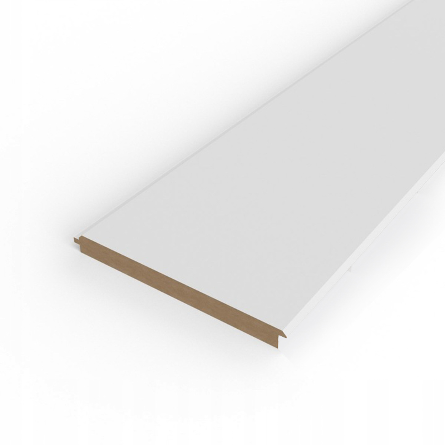 Listwa boazeryjna NOVA, lakierowana 12,5 x 1,2 x 244 cm