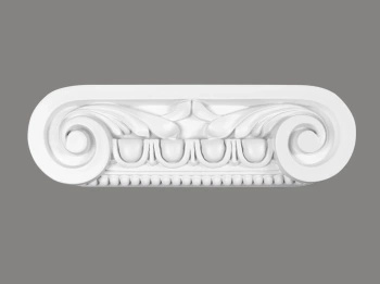 Nasada pilastra D3008 biała wym. 26 x 7 x 8 cm, z ProFoam