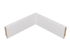 Narożnik wewnętrzny do listwy przypodłogowej lakierowany biały z wodoodporną powłoką TRIO 10cm