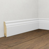 Listwa przypodłogowa MDF Biała Premium, 70x18 mm, Pedross