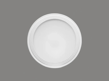 Rozeta sufitowa B2002 biała o wysokości 12.5 cm, z ProFoam