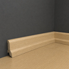 PRÓBKA 20 CM - Listwa przypodłogowa drewniana 40x22 mm - dąb lakierowany