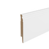 Listwa przypodłogowa MDF - ESTILO 12cm - Biała Premium