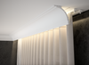 Maskownica do Karnisza LK-06 Creativa biała, wym. 244 x 12 x 11 cm LIGHTBLOCKER