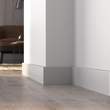 Listwa przypodłogowa Premium Floor Durofit PF100G szara 10 cm