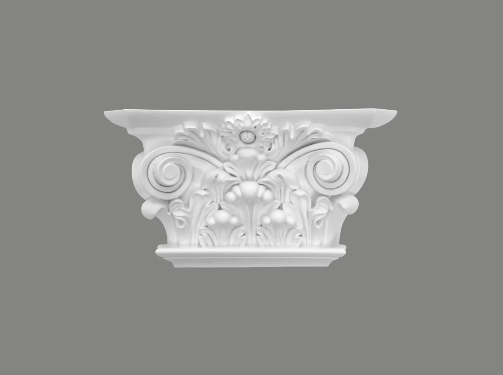 Nasada pilastra D3007 biała wym. 30.8 x 8.8 x 17.5 cm, z ProFoam