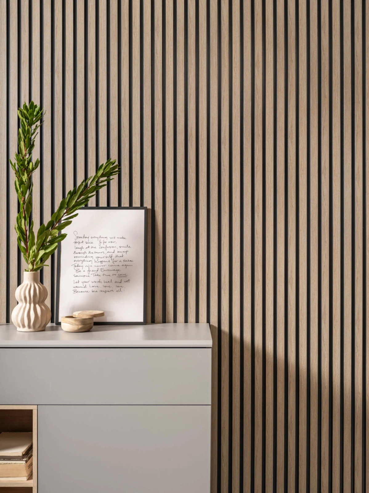 Lamela Dąb Szary L0203 wym. 270 x 1.2 x 12.1 cm, z PolyForce