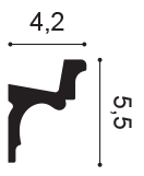 Listwa przysufitowa LED - Orac Decor C323