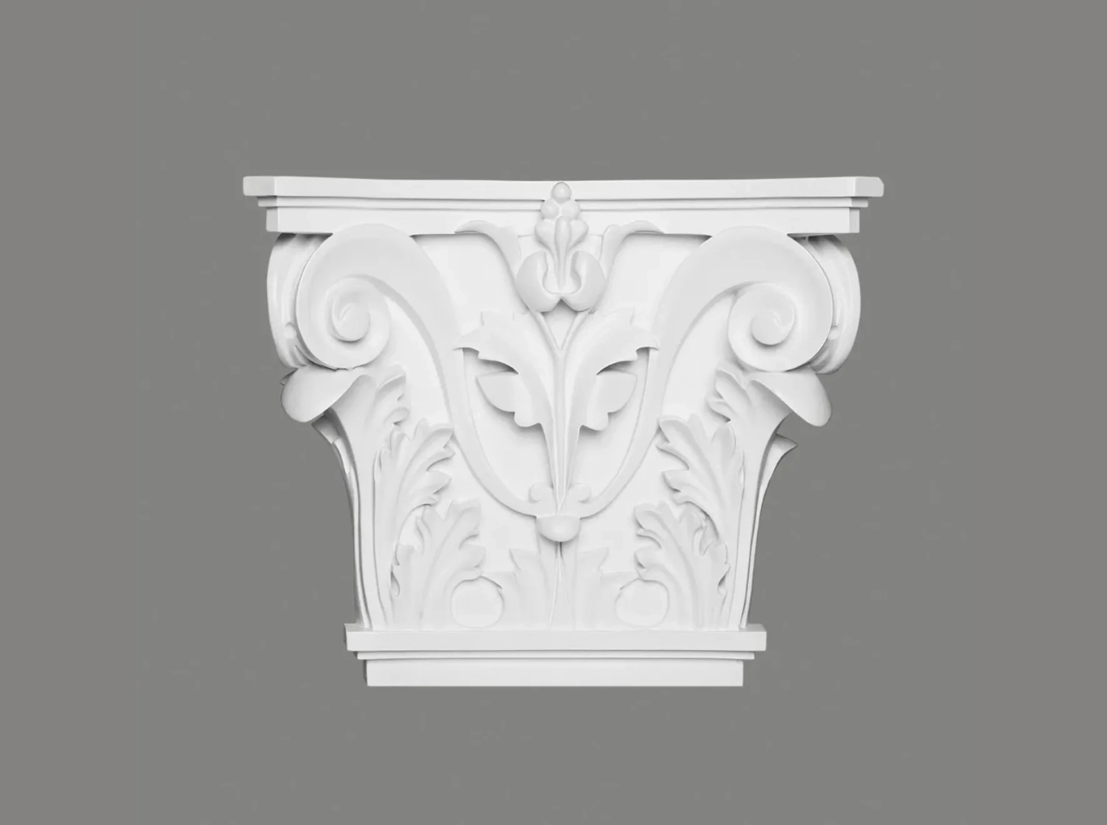 Nasada pilastra D3505 biała wym. 40.7 x 9.5 x 34.5 cm, z ProFoam