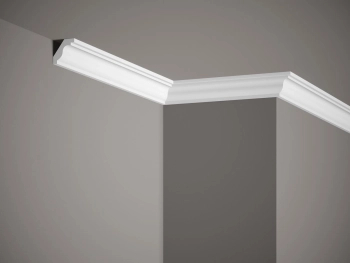 Listwa przysufitowa biała MDB135 wym. 200 x 2.8 x 3.5 cm, z ProFoam