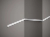 Listwa ścienna MDD316 biała wym. 200 x 0.5 x 1.5 cm, z ProFoam