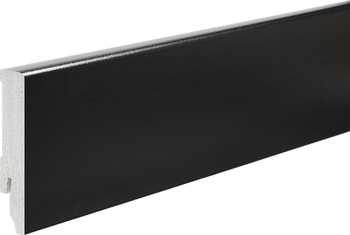 Listwa przypodłogowa LPCD-51-RAL 9005 czarna laminat Creativa