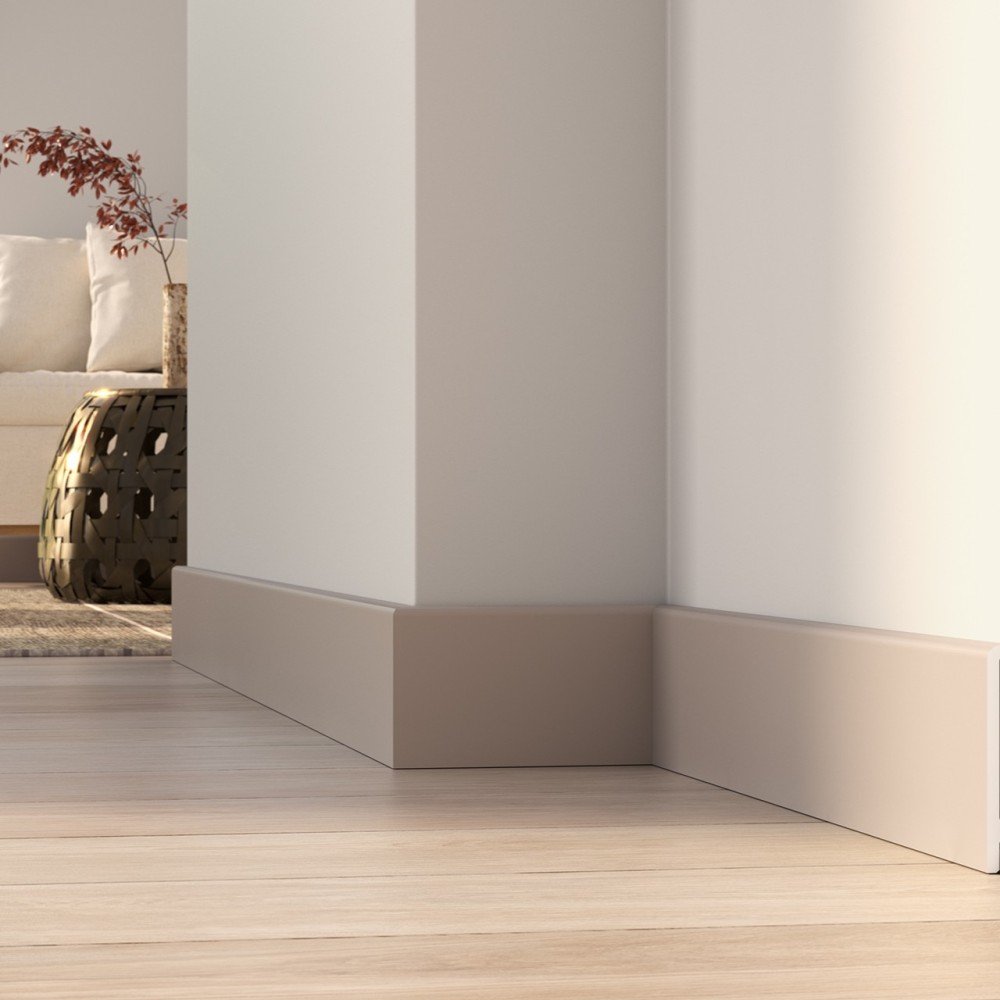 Listwa przypodłogowa Premium Floor Durofit PF100C cappuccino 10 cm