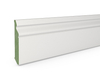 Listwa przypodłogowa MDF wilgocioodporny lakierowany półmatowy F3 (262 cm x 8 cm x 1,8 cm) biały RAL 9003