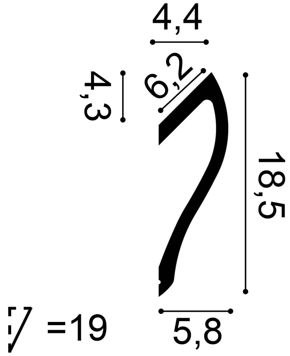 Listwa oświetleniowa sufitowa - Orac Decor C371