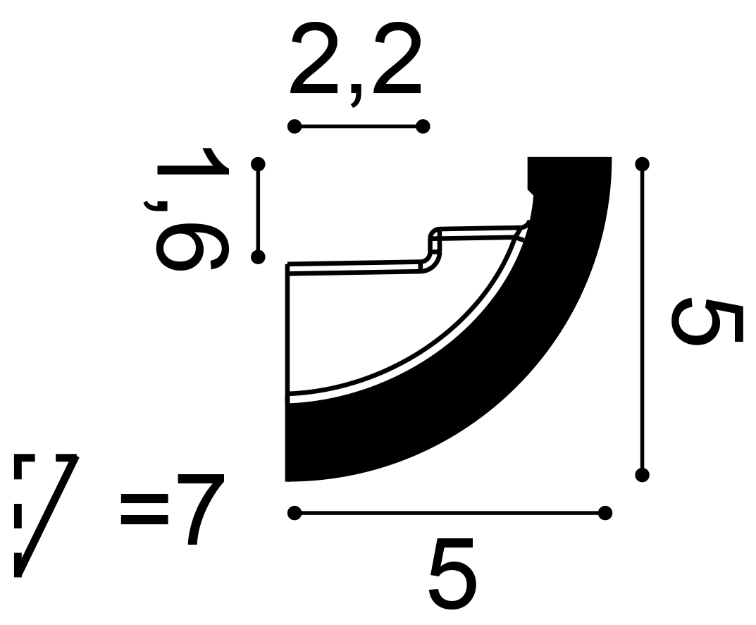 Listwa oświetleniowa sufitowa - Orac Decor C362