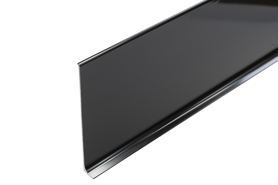 Listwa przypodłogowa aluminiowa czarna RAL9005 cokół Creativa LP100