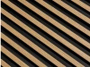 Lamela ścieniowa L0105 w kolorze naturalny dąb o wymiarach 270 x 1.2 x 12 cm, z PolyForce
