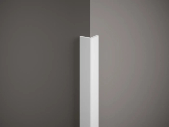 Listwa narożna biała MD237 wym. 200 x 3 x 3 cm, z PolyForce