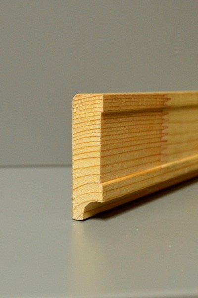 Listwa przypodłogowa fornirowana lakierowana CP58 (240 cm x 5,8 cm x 1,6 cm) jesion ciemny