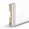 Listwa przypodłogowa MDF lakierowana biała FOGE LB1 - 10cm