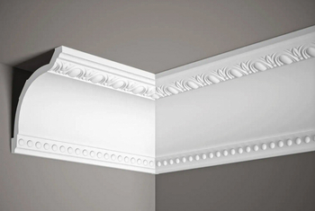 Listwa przysufitowa styropianowa MDA040 biała wym. 200 x 11 x 13.5 cm, z ProFoam