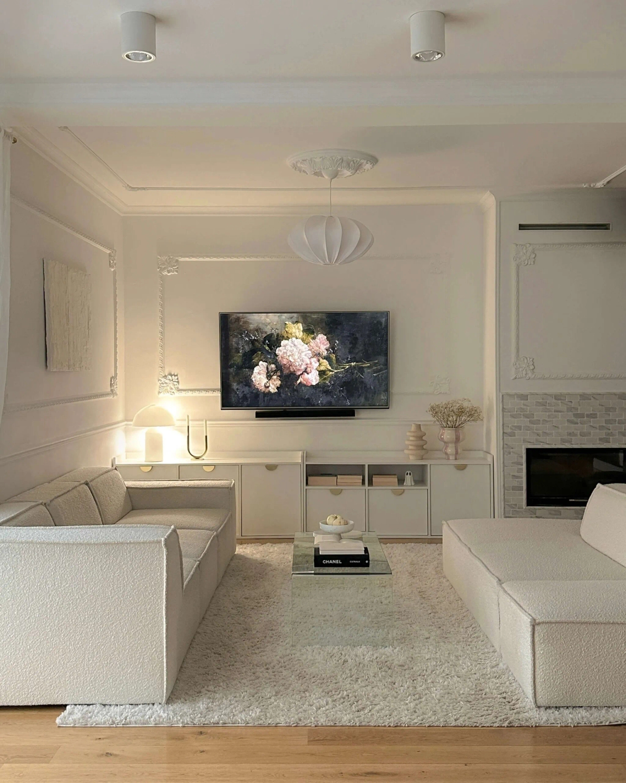 Listwa przysufitowa Mardom Decor MD367 biała wym. 200 x 7 x 7.2 cm, z PolyForce