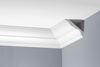 Listwa gzymsowa gładka Creativa LGG-08, wym. 8.5 x 9 x 240 cm