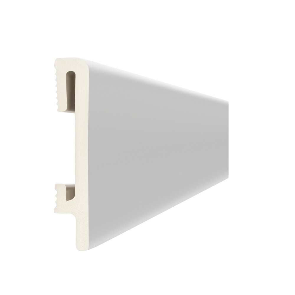 Listwa przypodłogowa Premium Floor Durofit PF080G szara 8 cm