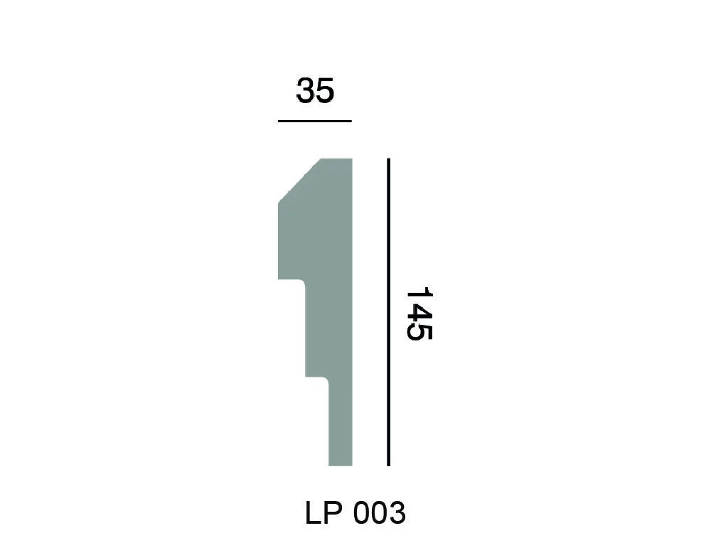 Listwa elewacyjna LP 003