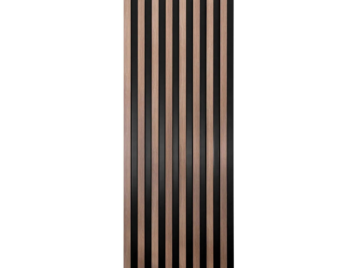 Lamela ścienna Dąb Szary L0303 wym. 270 x 2 x 11.5 cm, z PolyForce, w kolorze szary dąb