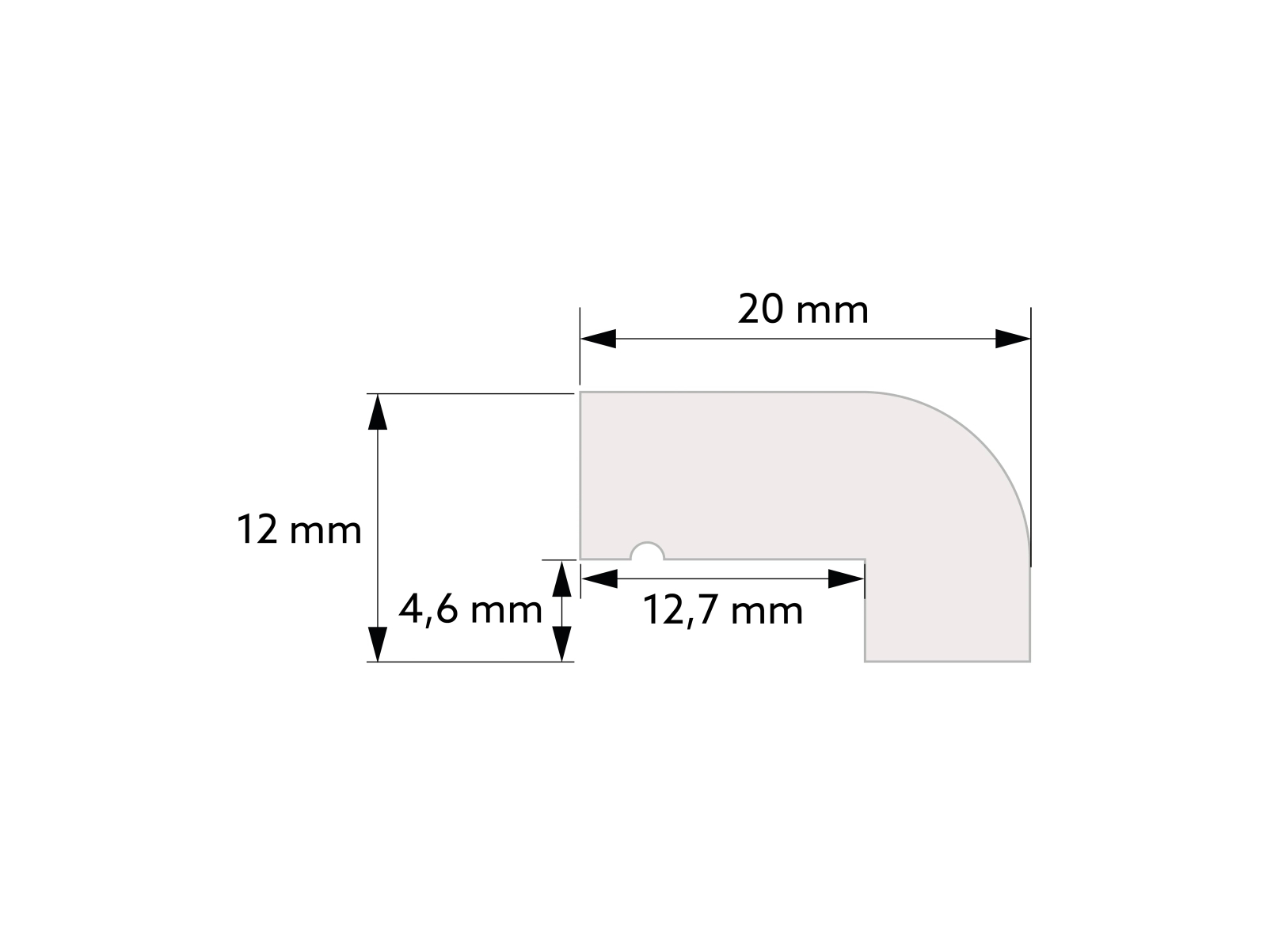 Zwieńczenie boazerii angielskiej TP001P z PolyForce