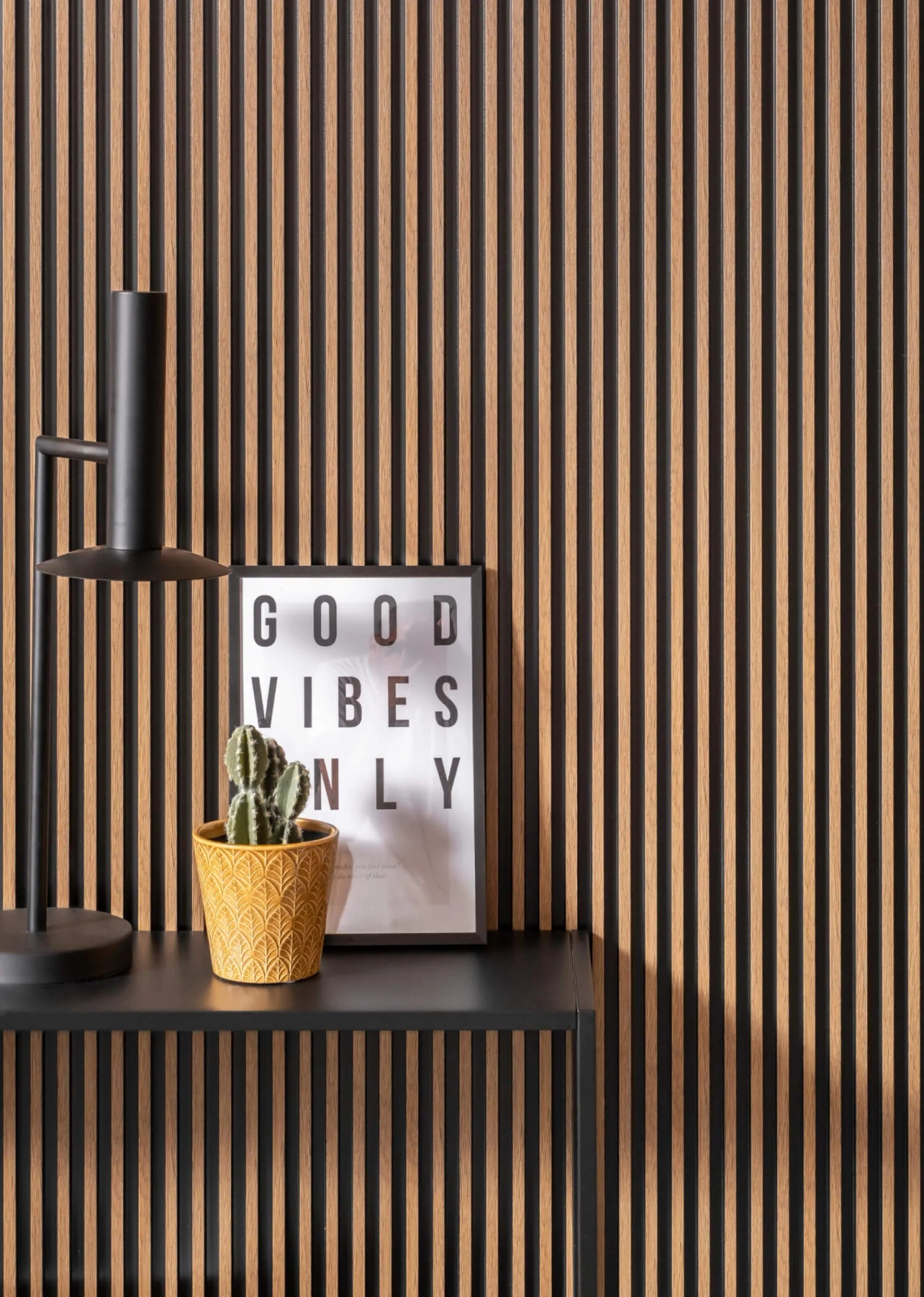 Lamela ścienna Dąb Klasyczny L0106 wym. 270 x 1.2 x 12 cm, z PolyForce, kolor dąb klasyczny