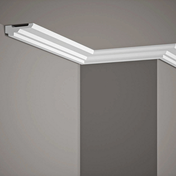 Listwa przysufitowa styropianowa biała MDB164 wym. 200 x 6.2 x 2.1 cm, z ProFoam