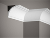 Listwa przysufitowa wielofunkcyjna MD105 biała wym. 200 x 12 x 10.8 cm