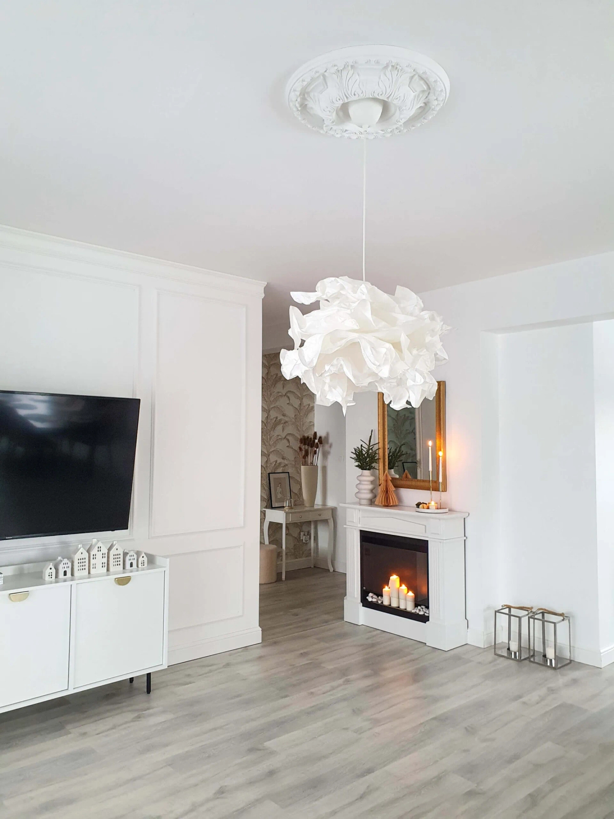 MD002 Listwa ścienna biała wym. 200 x 1.8 x 4 cm, z PolyForce