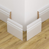 Narożnik zewnętrzny do listwy przypodłogowej lakierowany biały z wodoodporną powłoką ALEXA 12cm