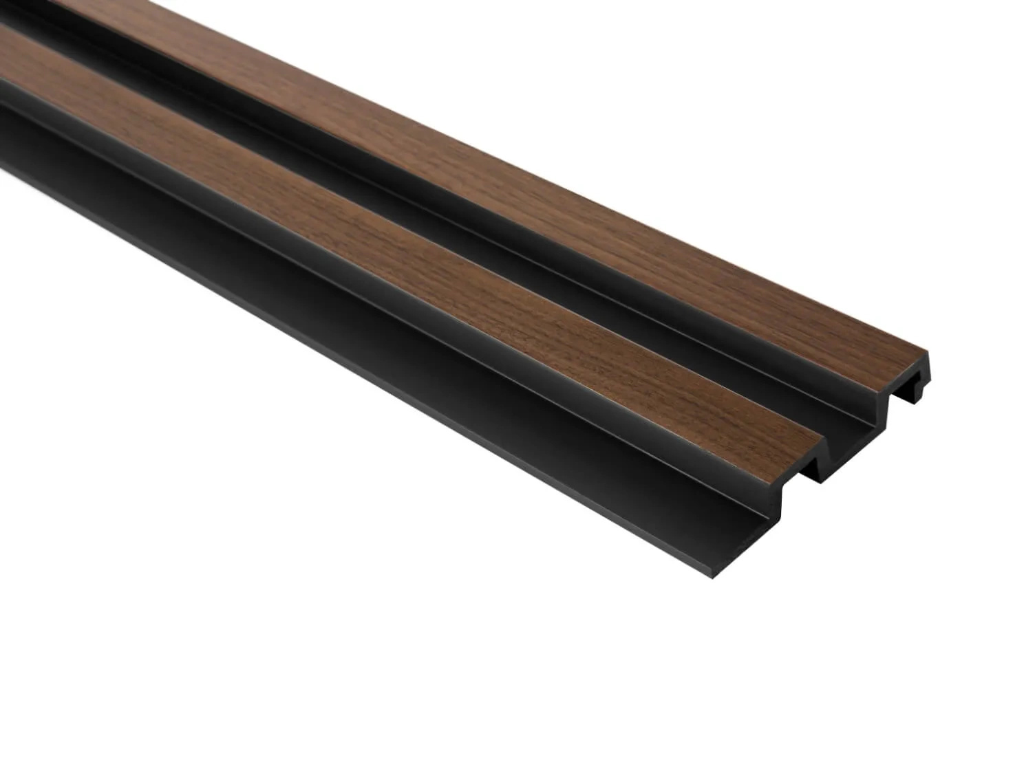 Lamela ścienna Dąb Ciemny L0304 wym. 270 x 2 x 11.5 cm, z PolyForce, kolor ciemny dąb