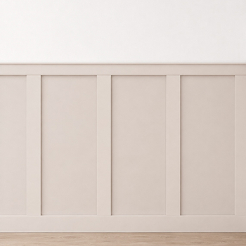 Boazeria ścienna FRAME do malowania - długość 200 cm, wysokość 123 cm + Farba Kaszmir