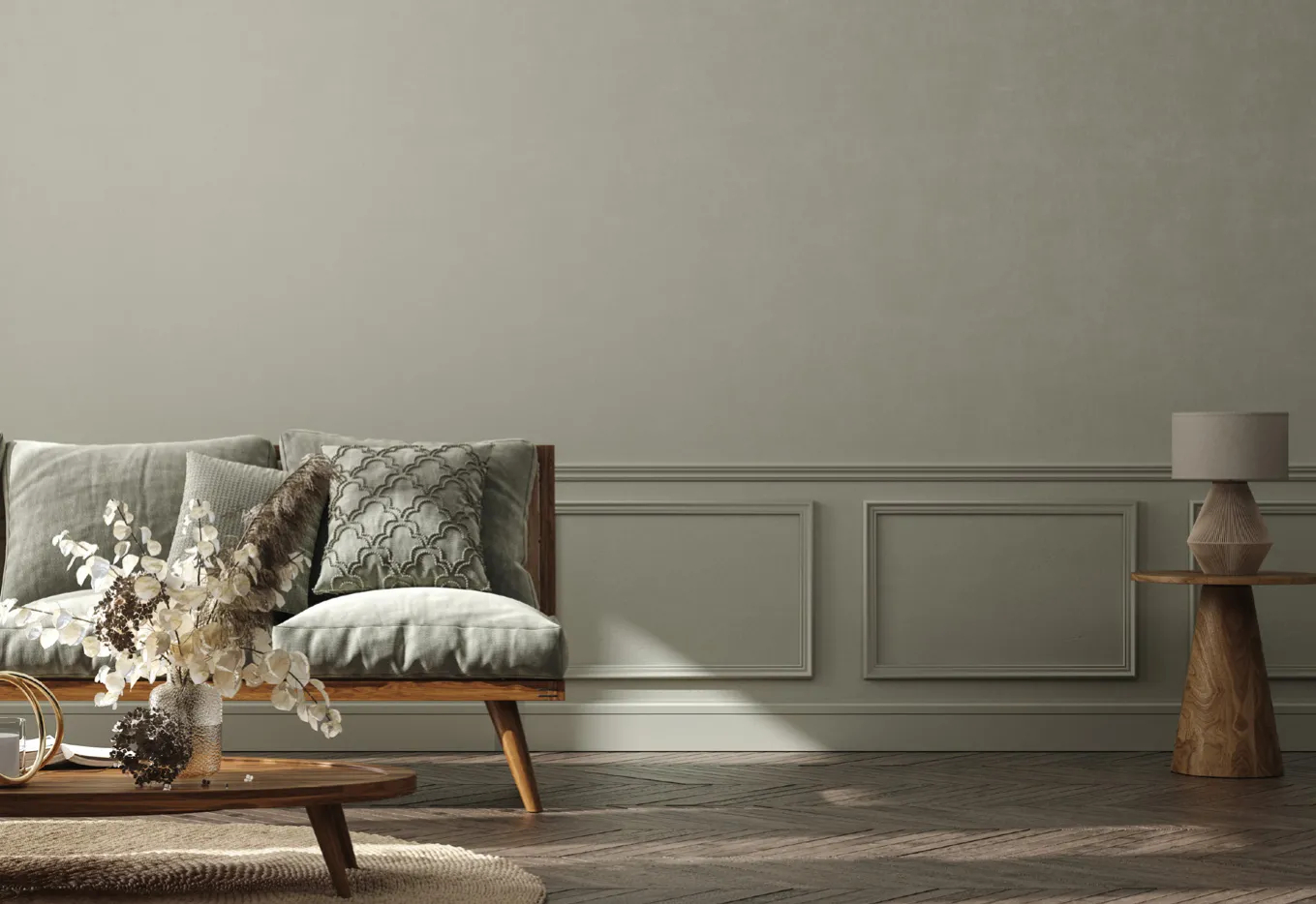 Listwa ścienna MD325 biała wym. 200 x 1.5 x 4.1 cm, z PolyForce