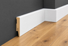 PRÓBKA 20 CM - Listwa przypodłogowa MDF - PRIMA 8cm - Biała Premium