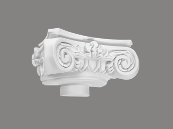 Nasada półkolumny C1001-1H biała wym. 30 x 15 x 11.5 cm, z ProFoam