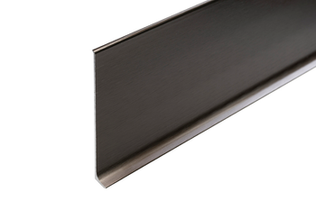 Listwa przypodłogowa aluminiowa kawowa EC40S cokół Creativa LP100