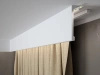 Maskownica karnisza QL036 biała wym. 240 x 4.6 x 14.8 cm, z PolyForce
