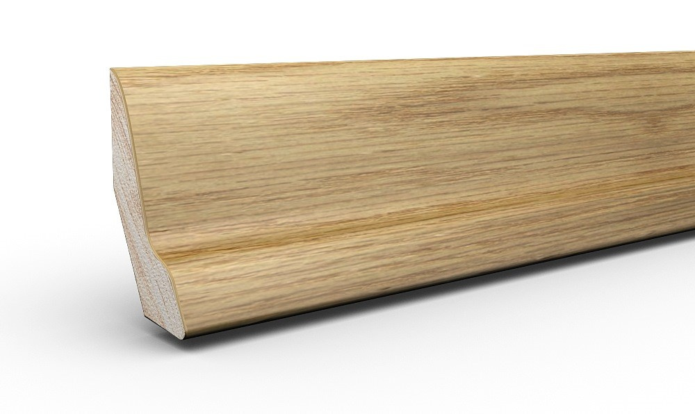 Listwa przypodłogowa fornirowana lakierowana LP60 (240 cm x 5 cm x 3 cm) dąb