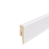 PRÓBKA 20 CM - Listwa przypodłogowa MDF TRIO R5, Biała Premium, 6cm