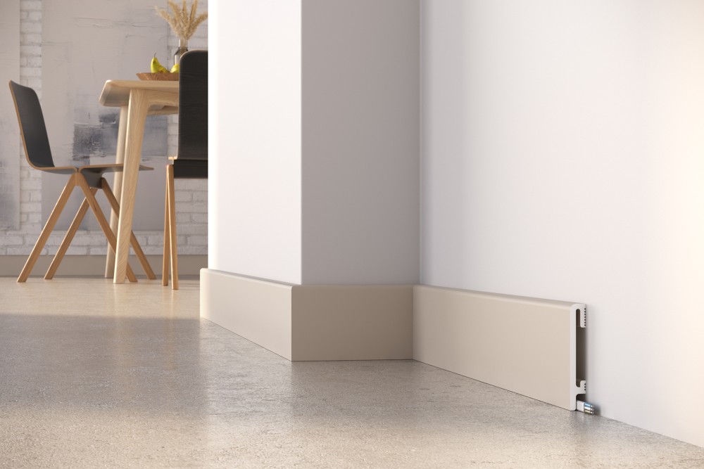 PRÓBKA 20 cm - Listwa przypodłogowa Premium Floor Durofit PF100K kolor kaszmir 10 cm