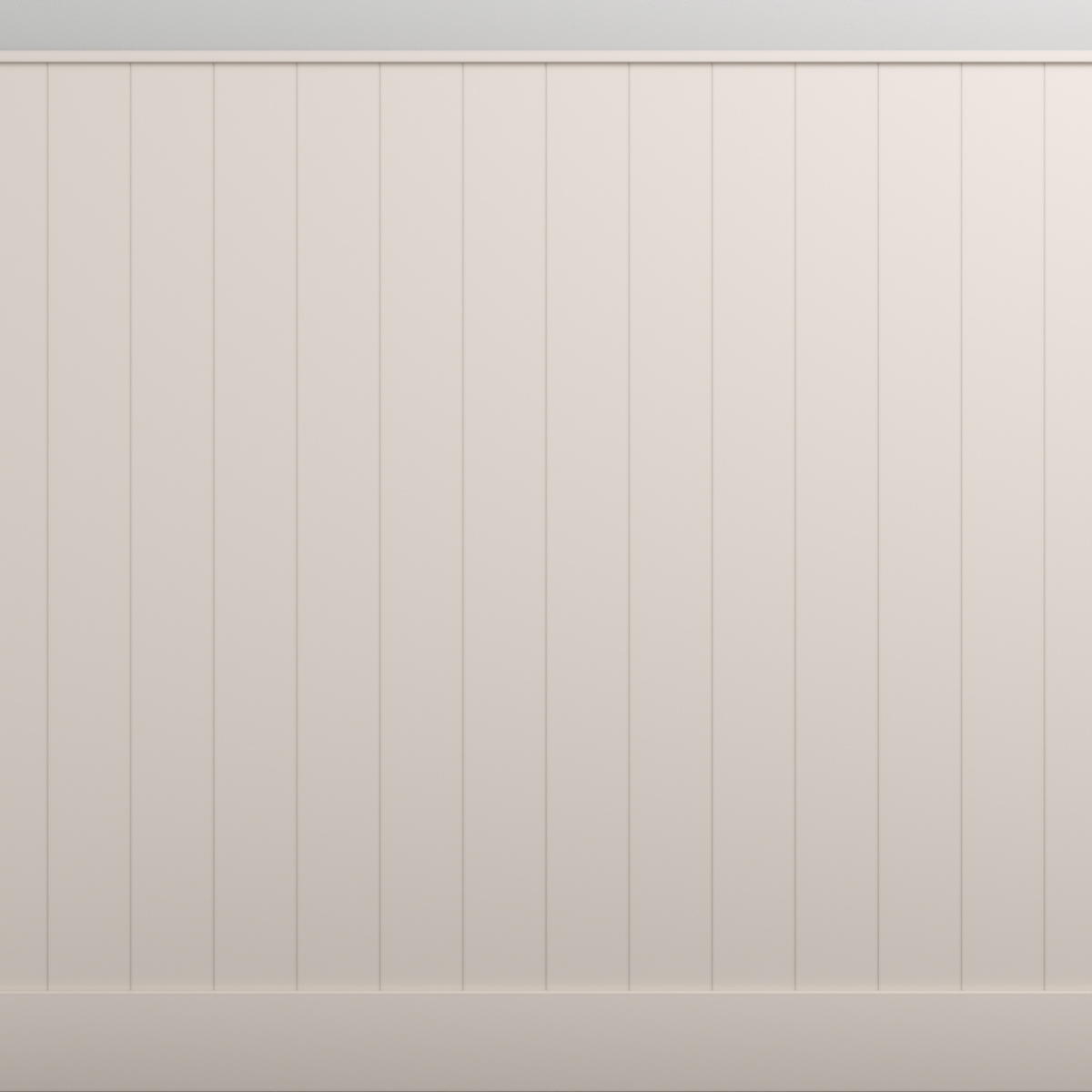 Boazeria ścienna MDF do malowania - długość 200 cm / wysokość 114.5 cm (zestaw Plano XL / Elegant / Duo) + Farba Cappuccino