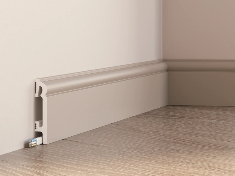 PRÓBKA 20 cm - Listwa przypodłogowa Premium Floor Durofit PF082C Cappuccino NCS S2005-Y50R 8cm